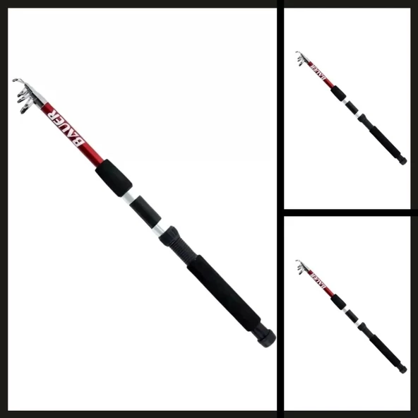 Uyguna-Yakala  75-150 Gr Bauer Pegasus 3.00 Mt Teleskopik Kamış-KMŞ.582 ürün görseli