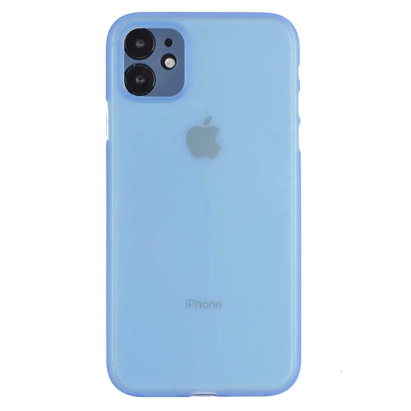 Apple iPhone 11 Kılıf Ultra İnce Hayalet Sert Kapak - 8