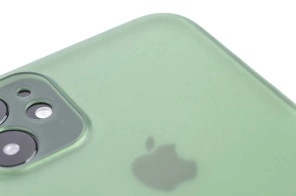 Apple iPhone 11 Kılıf Ultra İnce Hayalet Sert Kapak - 3
