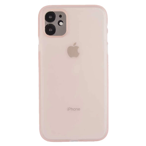 Apple iPhone 11 Kılıf Ultra İnce Hayalet Sert Kapak - 9