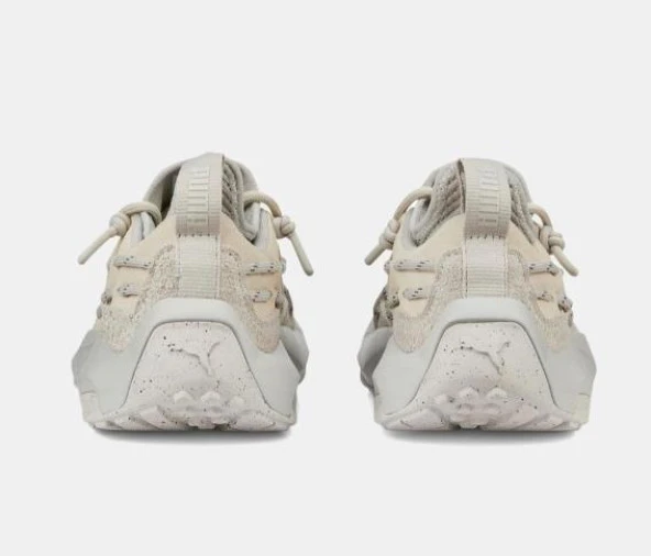 Puma Plexus Glacier Gray Ekru Deri Erkek Spor Ayakkabı 38632903 - 4