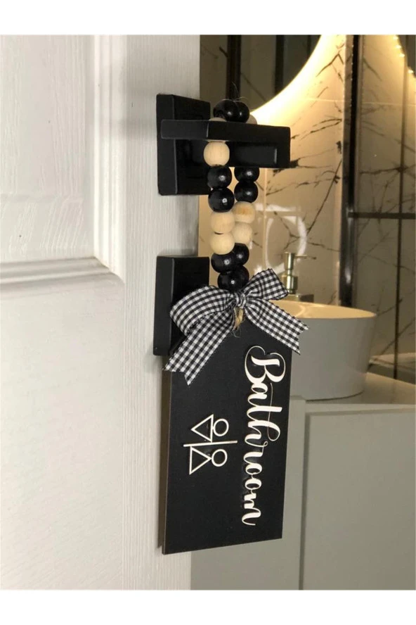 Dekoratif Boncuklu Kapı Kolu Aksesuarı (BANYO)