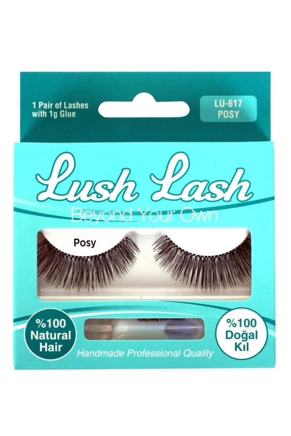 LUSH LASH %100 DOĞAL KIL POSY TAKMA KİRPİK