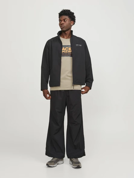 JACK JONES Yazı Baskılı Erkek Tişört 12253442 - 4