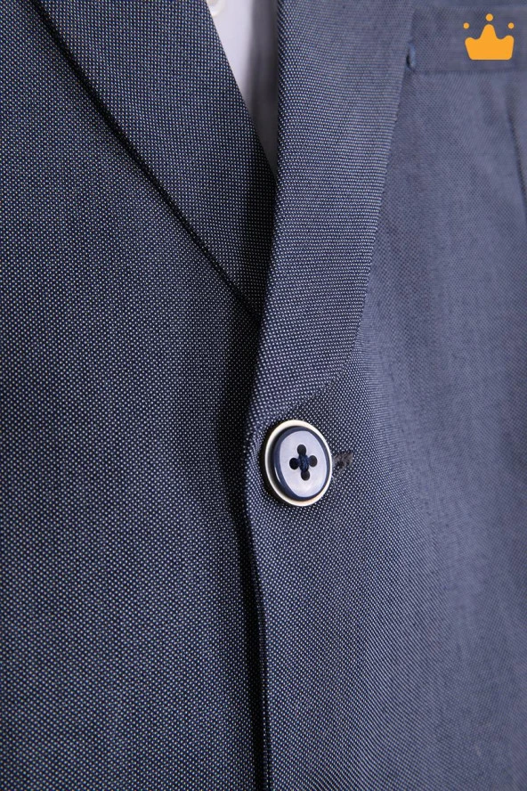 Babyhola 9-10 Yaş Ceket Gömlek Pantolon Papyonlu 4'lü Erkek Çocuk Genç Takım Elbise Mezuniyet Bayramlık Düğün Damatlık Seti 5034 - 3