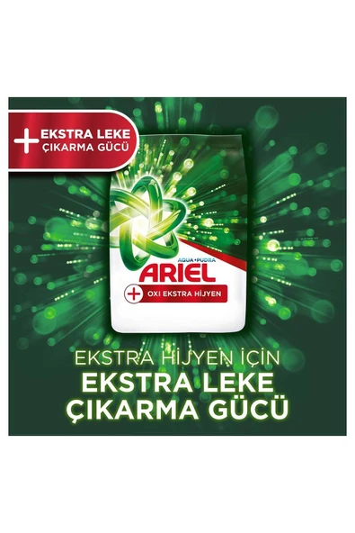 Ariel Oxi 5,5 Kg Hızlı Çözünme Toz Çamaşır Deterjanı - 4