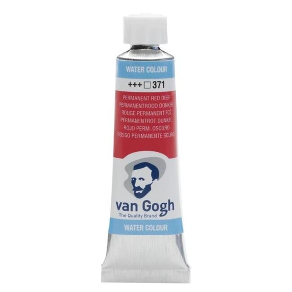 Van Gogh Sulu Boya Permanent Red Deep 10 Ml.Tüp