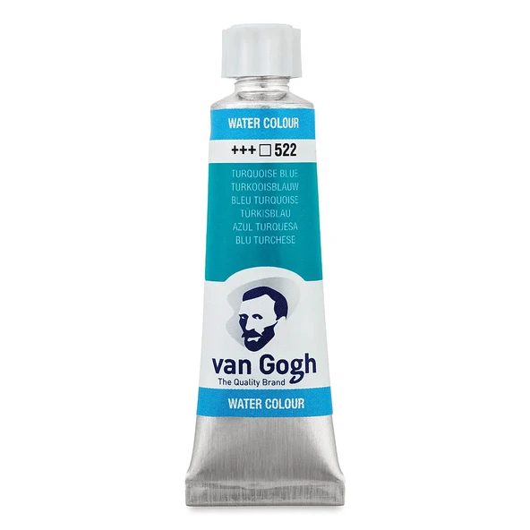Van Gogh Sulu Boya Turquoise Blue 10 Ml.Tüp