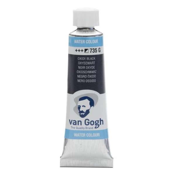 Van Gogh Sulu Boya Oxıde Black 10 Ml.Tüp