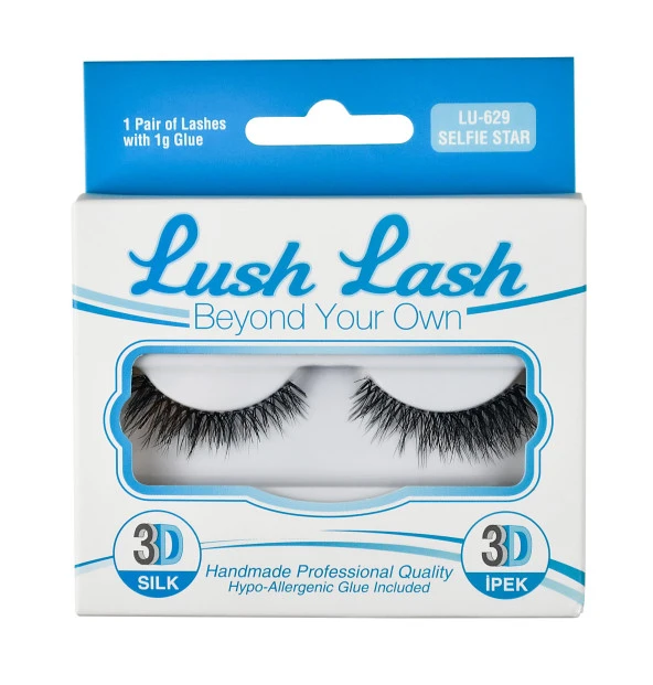 LUSH LASH 3D İPEK KİRPİK SELFIE STAR