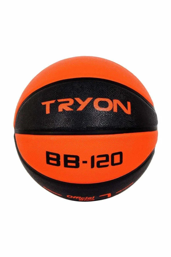 TRYON Basketbol Topu BB-120 No:7 Turunucu-Siyah