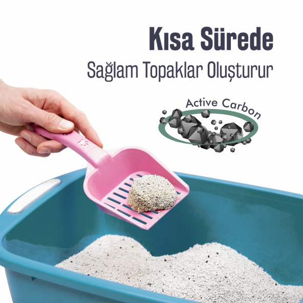 SOPHRESH AS250 Aktif Karbonlu Granüllü 5 Lt Kedi Kumu / Cat Litter - 4