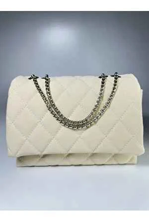 Bagorama CAPIC Kadın Zincirli Kapitone Suni Deri Omuz Çantası - 6