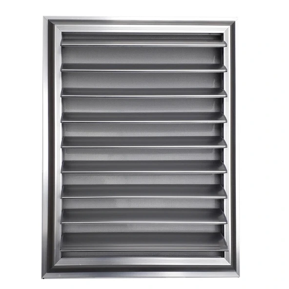 45x50 Temmenfez Piramit Aluminyum Parlak Krom Banyo, Wc Havalandırma Menfez, - 2