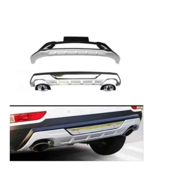 Kia Sportage Uyumlu OEM Arka Koruma 2015-2018 - 4
