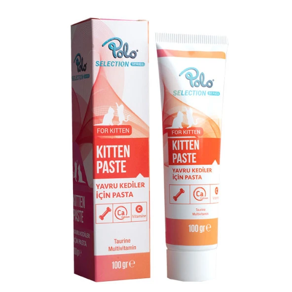 Polo Kitten Paste (Yavru Kediler İçin Pasta)100gr Skt: 10/2025