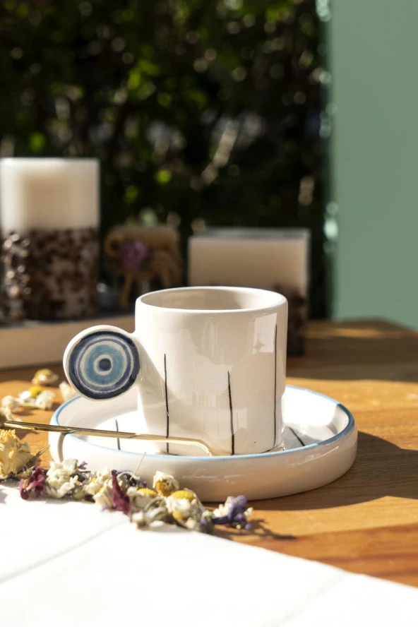 M'art Home Mimoza 2 Kişilik Kahve Fincanı 110 Ml.