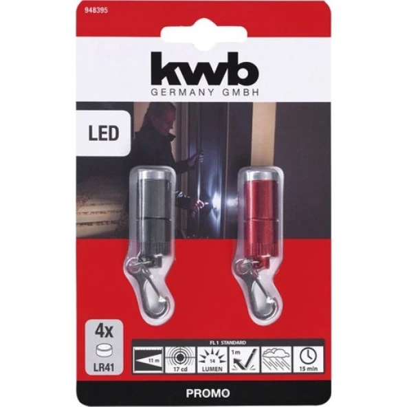 Kwb Led Cep Feneri 2 li - 3