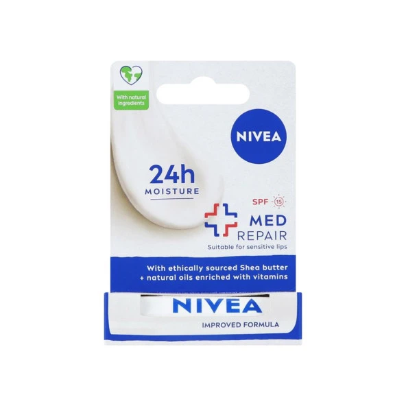 Nivea Med Repair Dudak Bakım Kremi 4,8Gr