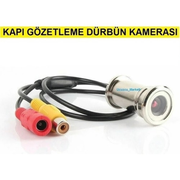 Kapı Gözetleme Dürbün Kamerası (Renkli) - 2