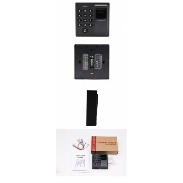 Kartlı Geçiş Sistemi Parmak izi + Kartlı Geçiş + Şifreli - 5