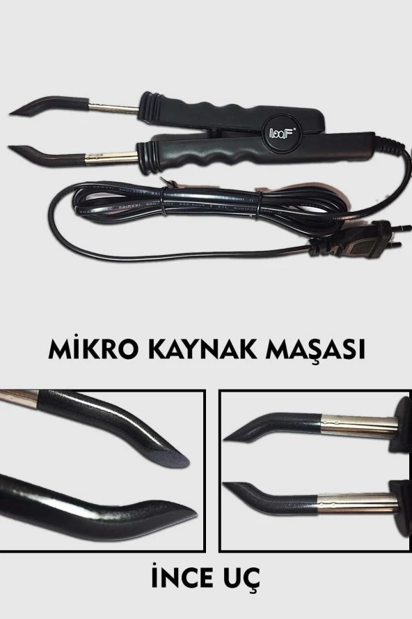 Mikro Keratin Saç Kaynak Maşası – İnce Uçlu