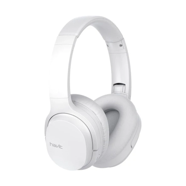 Havit I62 Katlanabilir Kulaküstü Mikrofonlu Bluetooth Kulaklık - Beyaz