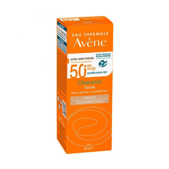 Avène Cleanance Tinted Unifying SPF50+ 50 ml