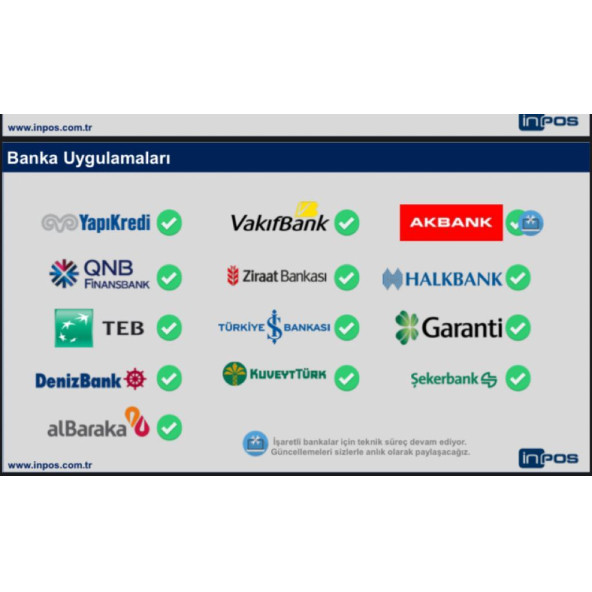 İnpos M530 4G Yazar Kasa Pos Temassız Ve Qr Özellikli - 4