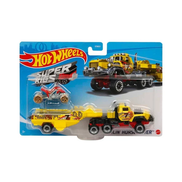 Hot Wheels Taşıyıcı Tırlar (Karışık Model 1 Adet) - Resim 8