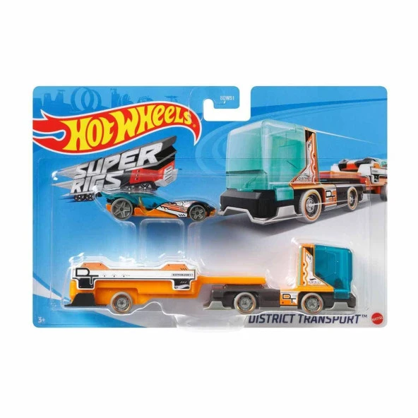 Hot Wheels Taşıyıcı Tırlar (Karışık Model 1 Adet) - Resim 9
