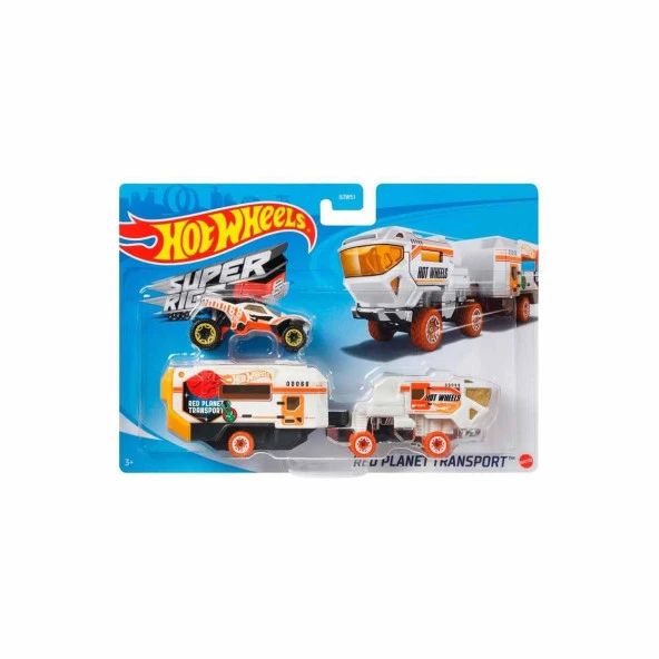 Hot Wheels Taşıyıcı Tırlar (Karışık Model 1 Adet) - Resim 10