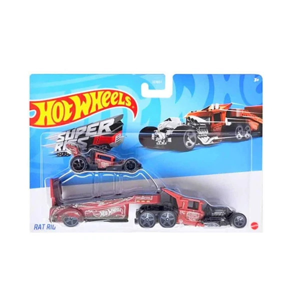 Hot Wheels Taşıyıcı Tırlar (Karışık Model 1 Adet) - Resim 11