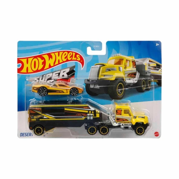 Hot Wheels Taşıyıcı Tırlar (Karışık Model 1 Adet) - Resim 12