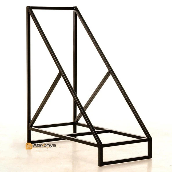 Soba Yanına Odunluk Odun Kovası Metal Odunluk Şömine Yanına Odunluk - 2