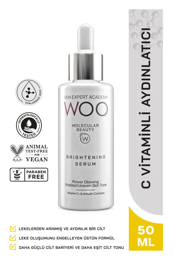 Woo Skin ExpertAcademy CVitamini Aydınlatıcı Serum