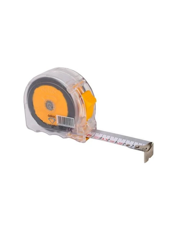 Dekor 407 Şeffaf Şerit Metre 5 Metre 19 mm
