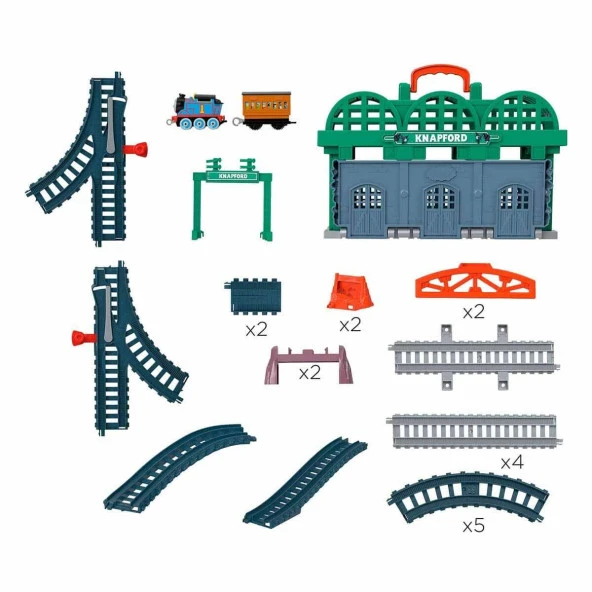 Fisher Price Thomas ve Arkadaşları Knapford İstasyonu Oyun Seti - Resim 6