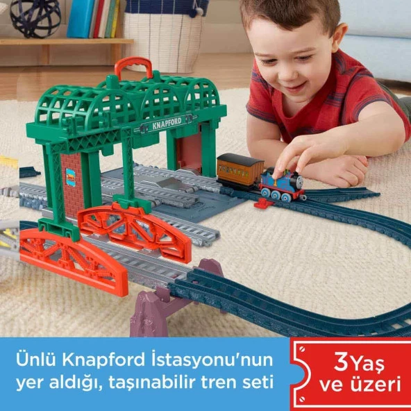 Fisher Price Thomas ve Arkadaşları Knapford İstasyonu Oyun Seti - Resim 10