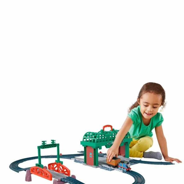 Fisher Price Thomas ve Arkadaşları Knapford İstasyonu Oyun Seti - Resim 11