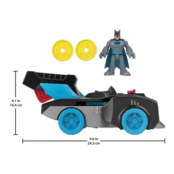 Mattel Imaginext DC Super Friends Bat-Tech Batmobil - 2
