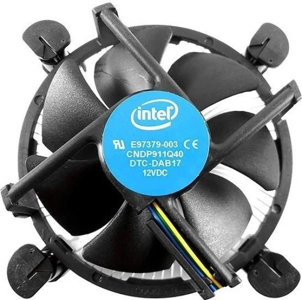 PrimeX PX-1150P İntel İşlemci Fanı, İntel i3-i5-i7 işlemci uyumlu fan, LGA775-1156-1155-1150-1151-1200 Pin İşlemci Fanı, E97379-003 Cpu Fan