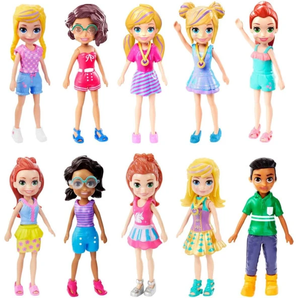 Polly Pocket ve Arkadaşları Figür (Karışık Model 1 Adet)