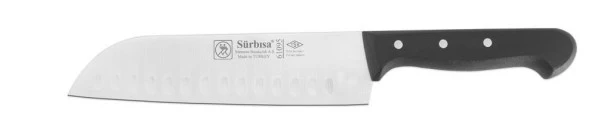 Sürbisa 61095 Oluklu Santoku Şef Aşçı Bıçağı 19 Cm