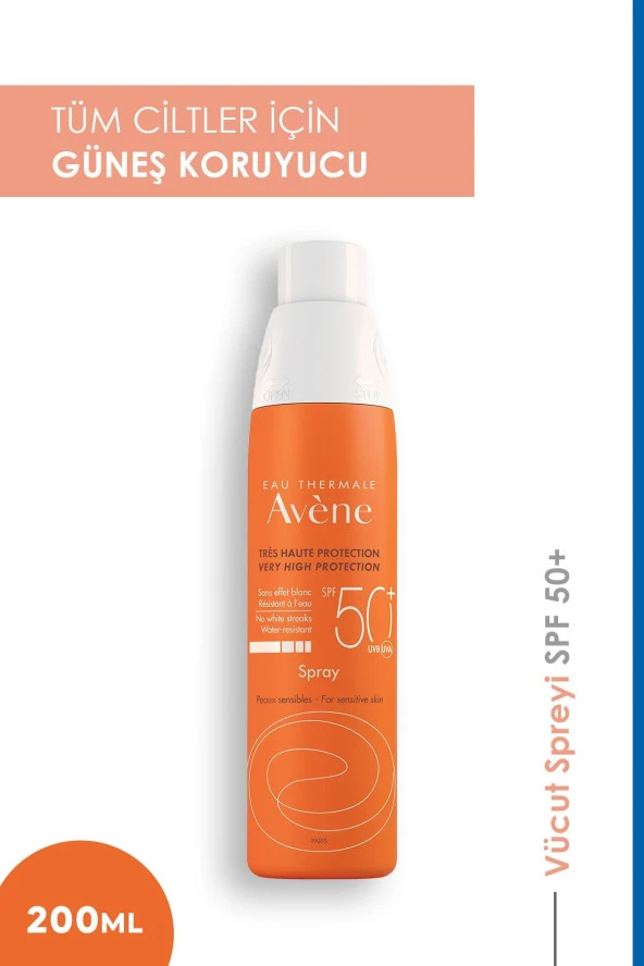 Avene Güneş Spreyi Spf 50+ Güneş Koruyucu Sprey 200ml