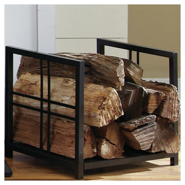 Odunluk Kova Şömine Yanı Küçük Dekoratif Odunluk - 2