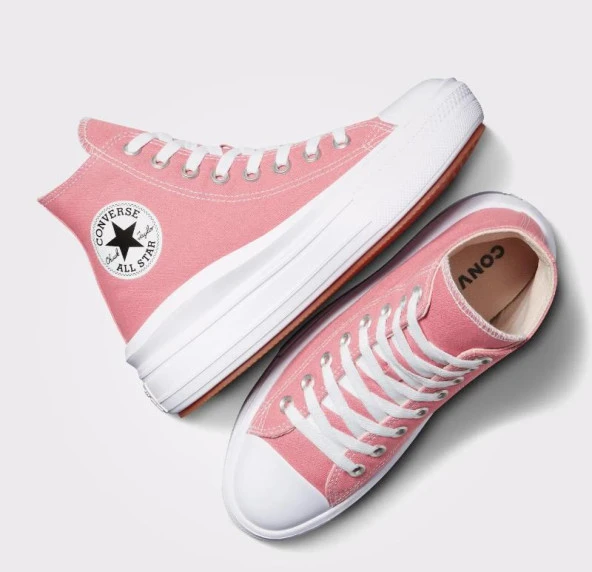 Converse Chuck Taylor All Star Move Pembe Günlük Spor Ayakkabı - 5