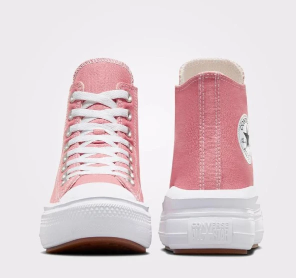 Converse Chuck Taylor All Star Move Pembe Günlük Spor Ayakkabı - 7