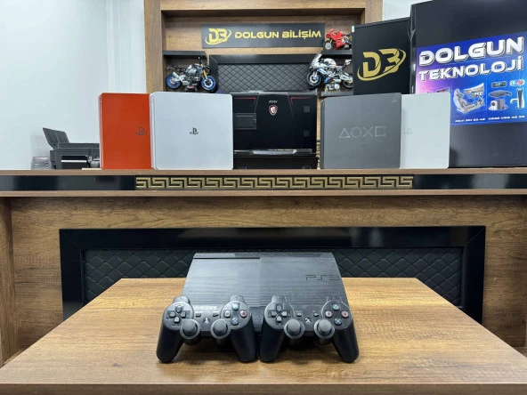 Playstation 3 Süper Slim KIRIK 500 GB Çift Kol  Playstation3 - playstation 3 - Ps3 - ps3 (İKİNCİ EL)