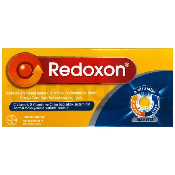 Redoxon Üçlü Etki 30 Efervesan Tablet